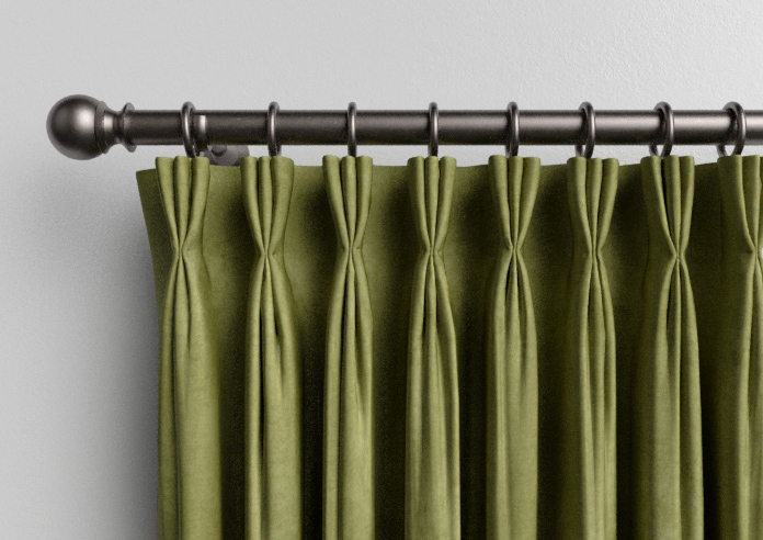Faux Suede, Olive - Made to Measure Curtains - Image 11
